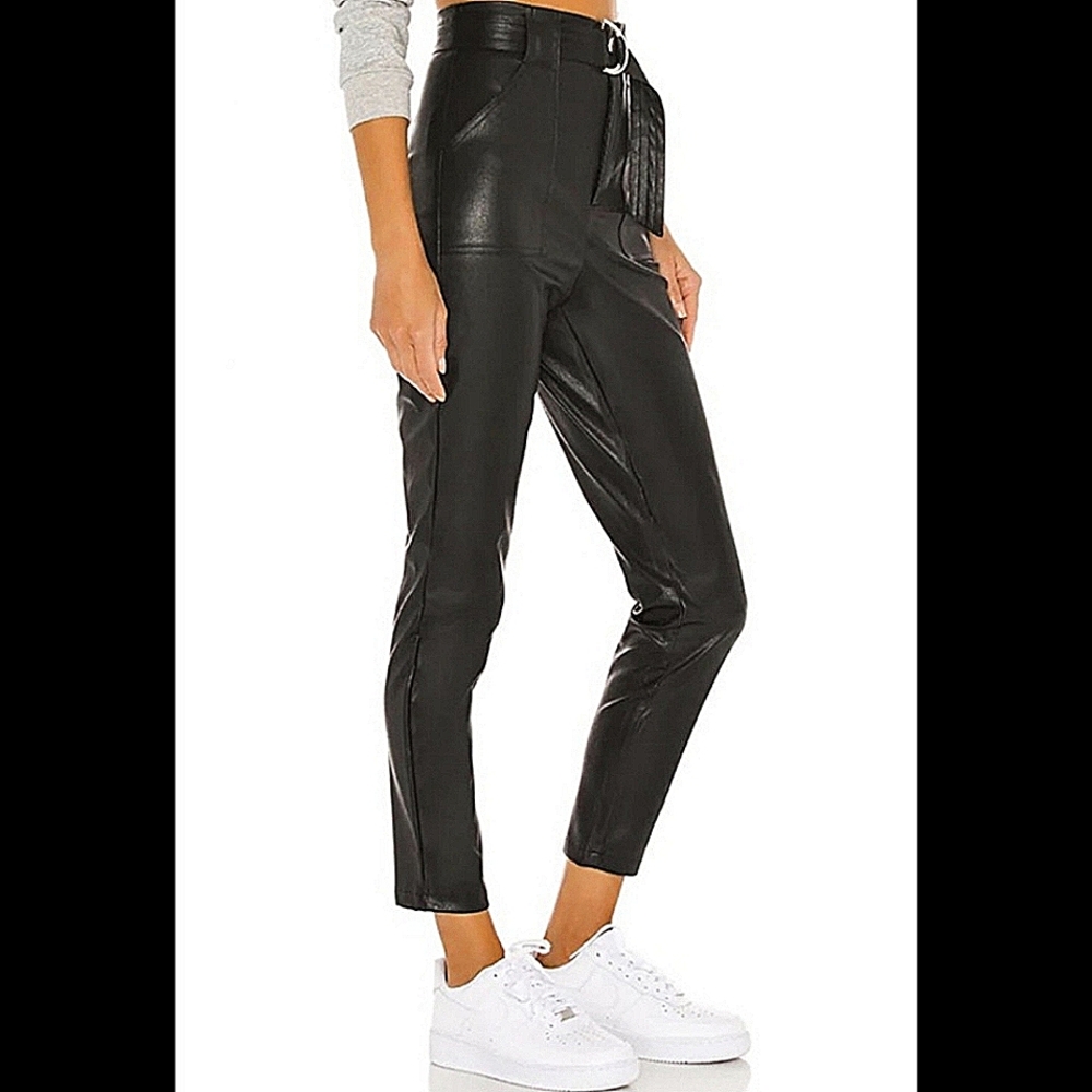 Superdown Chanice Faux Leather Pants Fall Winter Spring Summer Gift Sexy Vegan